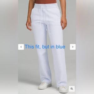 - Lululemon Loungeful cozy fleece pants